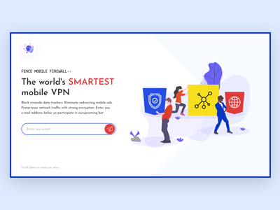 VPN Mobile Landing Page