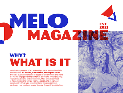 Melo Magazine branding design graphic design graphic designer illustration layout logo publication vector