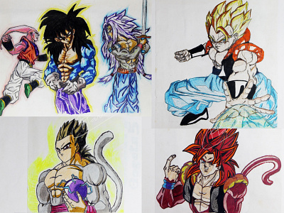 Dragon Ball Z (School Time Art)