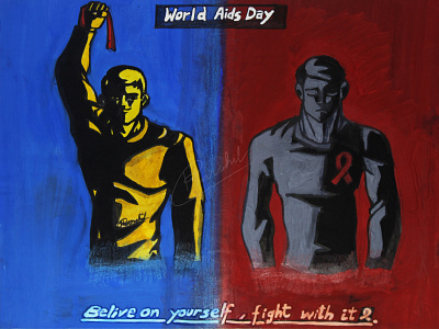 Award Winning Painting on World Aids Day