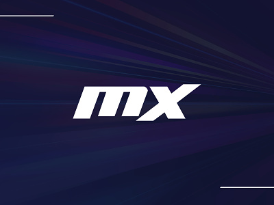 MX design flat icon illustrator logo typography vector