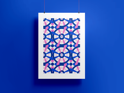 Geometric Pattern Poster