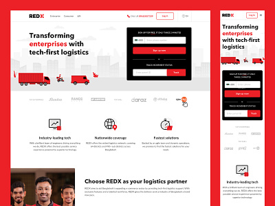 REDX Homepage Redesign