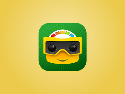 Peek-a-View Icon app app store icon illustration