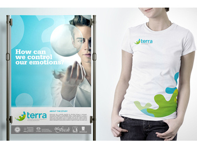 Terra Banner and T-shirt Design banner outdoor t shirt