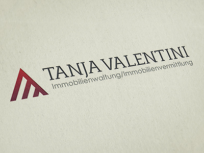 Tanja Valentini Logo Redesign logo logoredesign