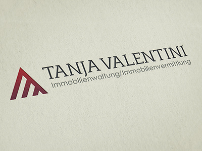 Tanja Valentini Logo Redesign