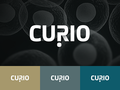 Curio - Logo factual identity question mark video on demand