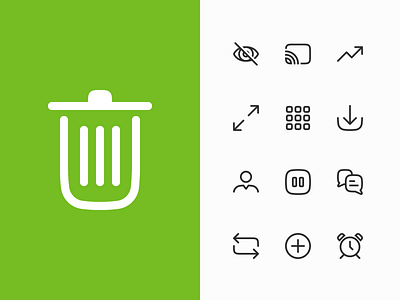 Squircle formed iconset - WIP icons iconset squircle vod