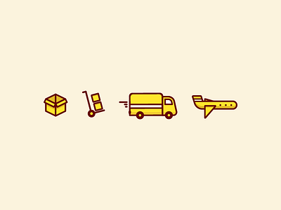 Delivery Express icons