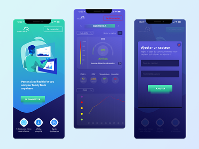 Analyse-r, air quality tracker mobile