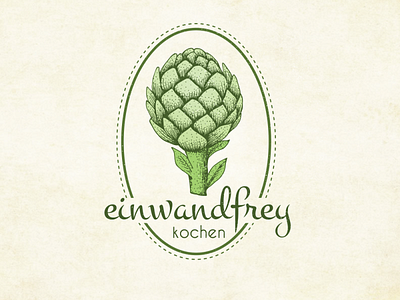 Einwandfrey Kochen Logo Desing artwork branding crafts design food hand drawn logo sketch vector vintage