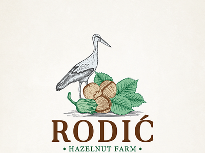 Rodic Logo design artwork branding crafts design hand drawn logo old style sketch vector vintage