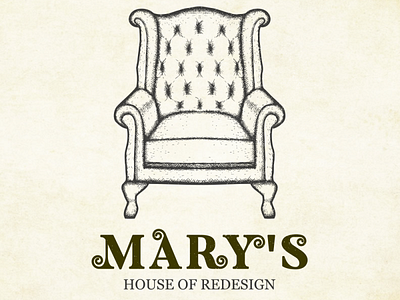 Mary s Hand Drawn Logo Design