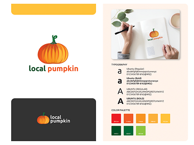 Local Pumpkin Logo Design