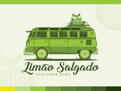 Limao Salgado Logo Design apps artwork bar brandign cocktail crafts design illustration landing page lemon logo logo design ui vector vintage