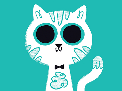 Dapper Cat cat illustration