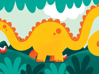 Jurassic Munch by Bart Aalbers on Dribbble