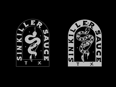 Sin Killer Logo Variations