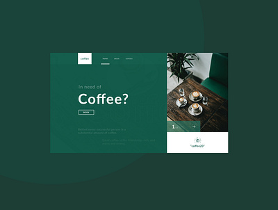Coffee Website coffe website coffee coffeeshop ui uidesign ux uxdesign webdesign