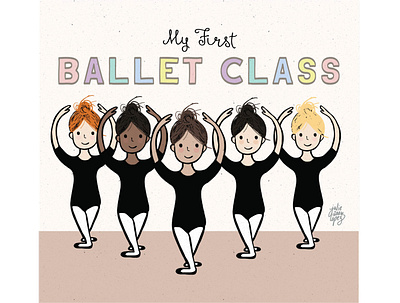 My First Ballet Class ballerina ballet ballet class ballet dancer beginner ballet black leotard danceclass dancer girls dance class leotard little ballerina littlegirlsballet tiny dancer tutu