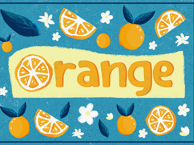 Orange illustration