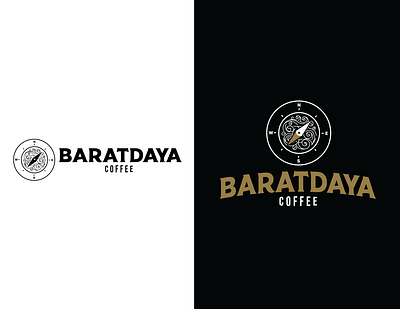 BARATDAYA Coffee branding design logo vector