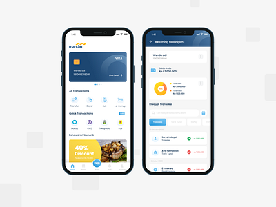 Livin' by Mandiri exploration ui ux