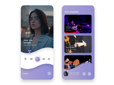 Music Player UI app app design design mobile app mobile app design music app music player uidesign user interface