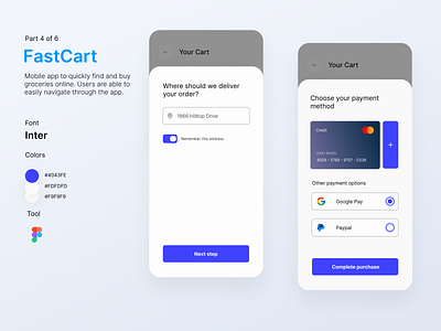 FastCart - Delivery App