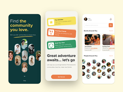 Community App Design Concept