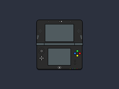 nintendo 3ds artwork icon illustration