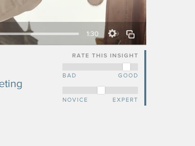 'Almost flat' sliders sliders ui web