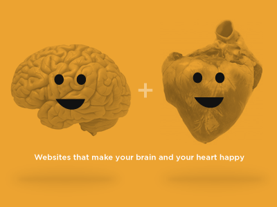 Brain + Heart brain heart smiles