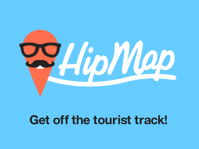 Hipmap Logo v2 logo map marker script