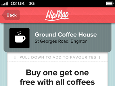 Offer page app ios map offer