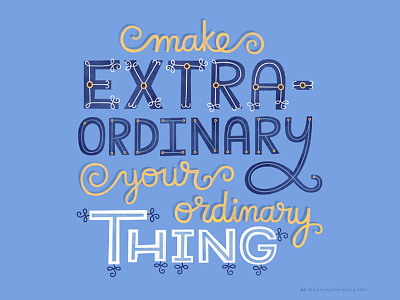 Think.Make.Share. January Wallpaper desktop wallpaper hallmark lettering think.make.share.