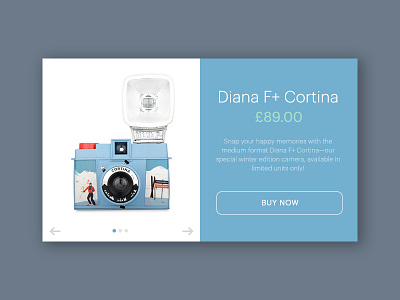 Daily UI #012 012 blue buy colour daily ui design ecommerce flat design illustration shop ui