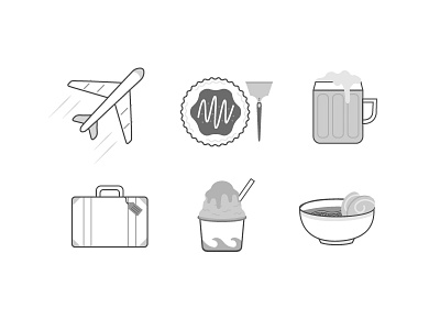 Osaka Icons blog design dribbble pro flat design icon design icons illustration japan ui vector
