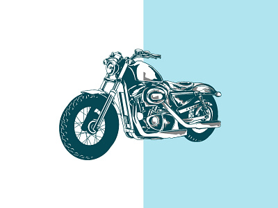 Motorbike Drawing