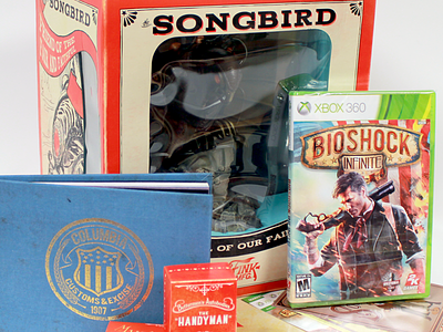 Ultimate Songbird Edition Packaging bioshock bioshock infinite box collectors edition packaging video game