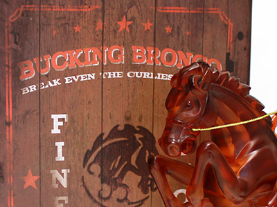 Bucking Bronco Vigor Bottle Packaging