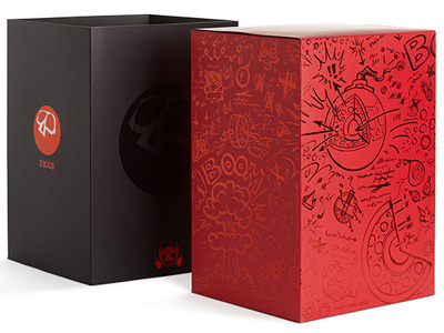 Ziggs Statue Packaging Design