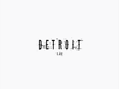 Lettering Detroit detroit handmade lettering logo type