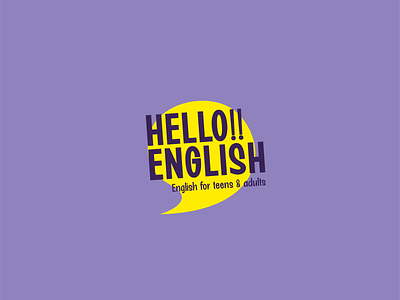 Hello English branding