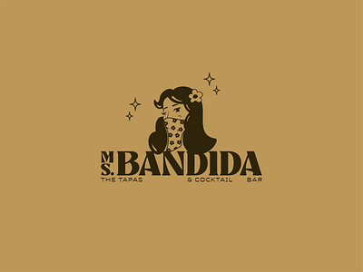 Bandida branding branding design illustration logo logotype vector