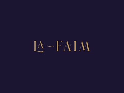 La Faim branding