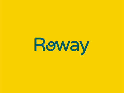 Roway branding branding design logo logotype vector