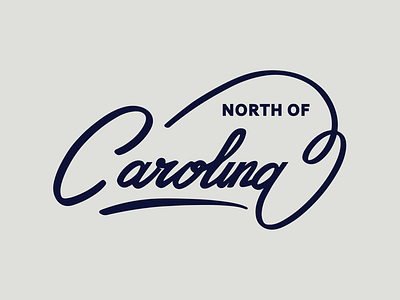 North of carolina lettering calligraphy carolina lettering logo