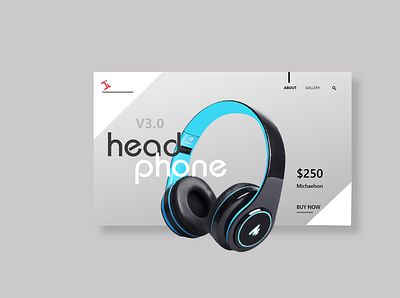 Head Phone Product Design 3d animation app branding design graphic design icon illustration logo motion graphics ui
